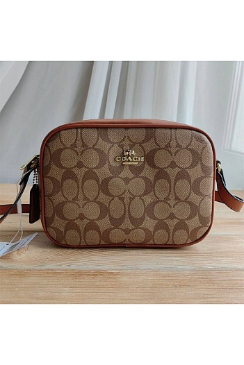 Кожаная сумка Coach Mini Jamie 22x16 см   