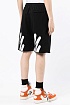 Мужские шорты Off-White Wave Diag print - Black