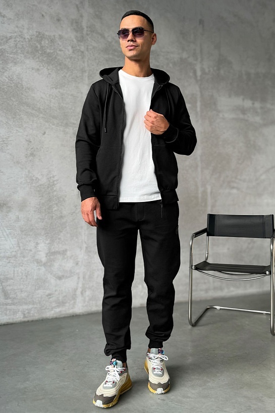 Мужские спортивные штаны Canada Goose чёрного цвета