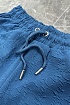 Шорты синего цвета Dior logo all-over embossed