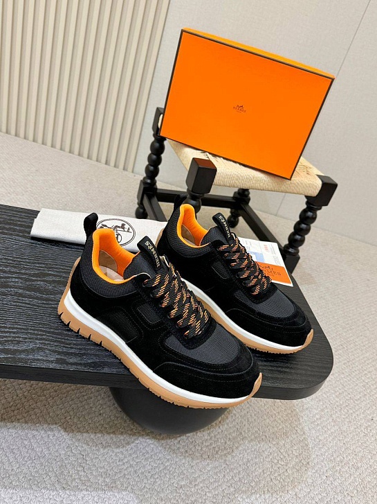 Мужские кроссовки Hermes Jimmy - Black