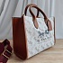 Женская сумка Coach Ace Tote 26 With Horse And Carriage Print 26x20 см (4 расцветки)