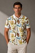 Мужское поло Etro "Floral" - Multicolor