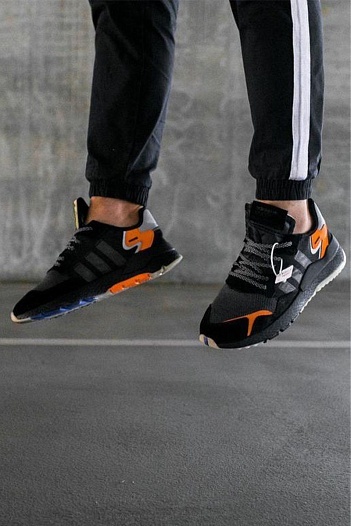Кроссовки Adidas Nite Jogger - Black   