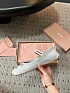 Женские замшевые балетки MIU MIU premium