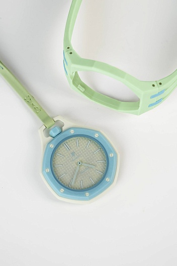 Часы Audemars Piguet x Swatch "Royal Pop" Blaue Acht premium   