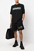 Шорты чёрного цвета Dsquared2 "ICON" logo-print