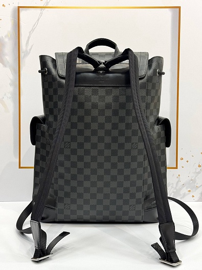 Кожаный рюкзак Louis Vuitton Christopher MM Premium   