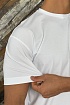 Мужская белая футболка Zegna logo-embroidered
