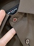 Мужская коричневая рубашка Kiton premium