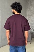 Мужская фиолетовая футболка Golden Goose