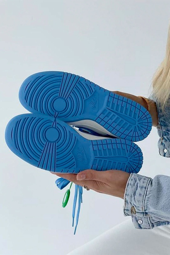 Кроссовки Nike SB Dunk Low - Blue / White