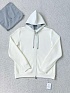Кофта на молнии Brunello Cucinelli Premium - White