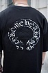 Чёрная оверсайз футболка Chrome Hearts Premium