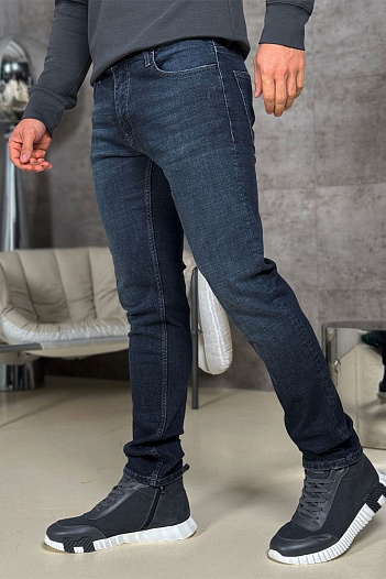 Мужские джинсы Calvin Klein signature selvedge - Navy   