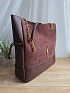 Замшевая сумка Yves Saint Laurent 38x34 см