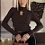 Женский лонгслив Schiaparelli Premium - Brown