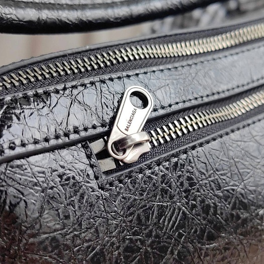 Женская сумка Balenciaga Raver 30x19 см - Black   