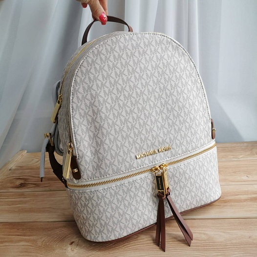 Кожаный рюкзак Michael Kors Rhea 32x27 см   