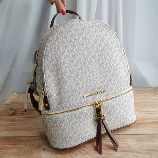 Кожаный рюкзак Michael Kors Rhea 32x27 см