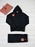 Чёрная кофта на молнии Loro Piana premium