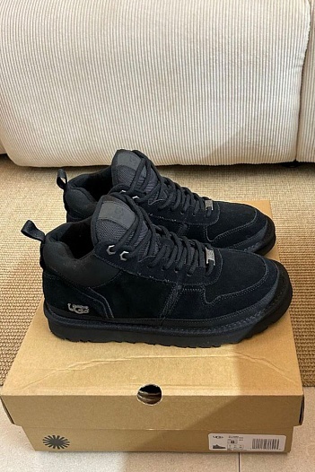 Ботинки с мехом UGG Highland Hi Heritage - Black   