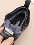 Замшевые кроссовки с мехом Premiata high-top - Black
