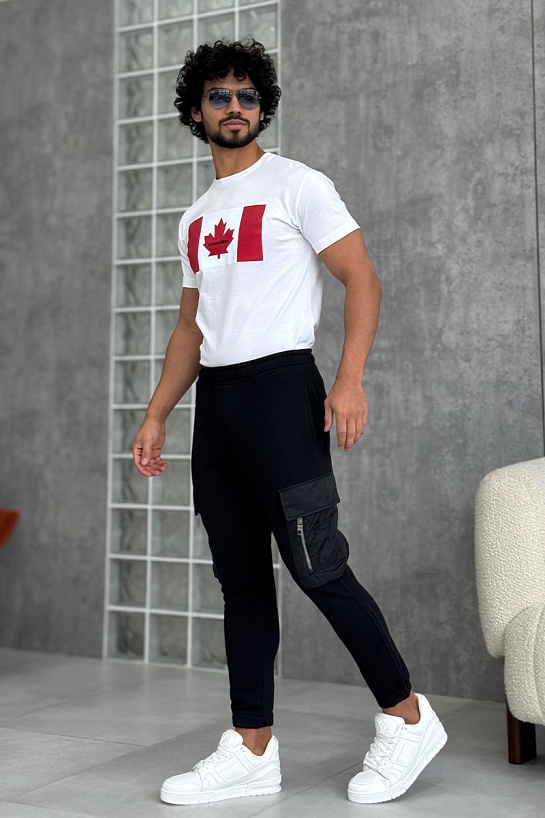 Мужские чёрные джоггеры Neil Barrett