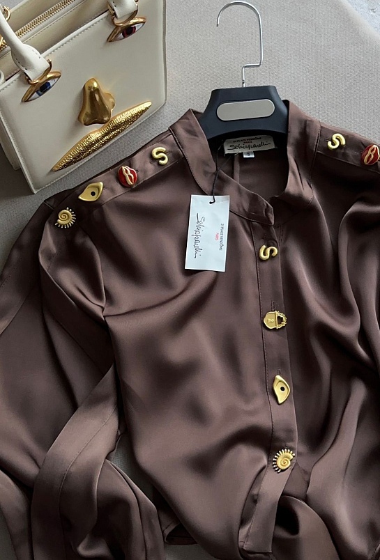 Женская рубашка Schiaparelli - Brown