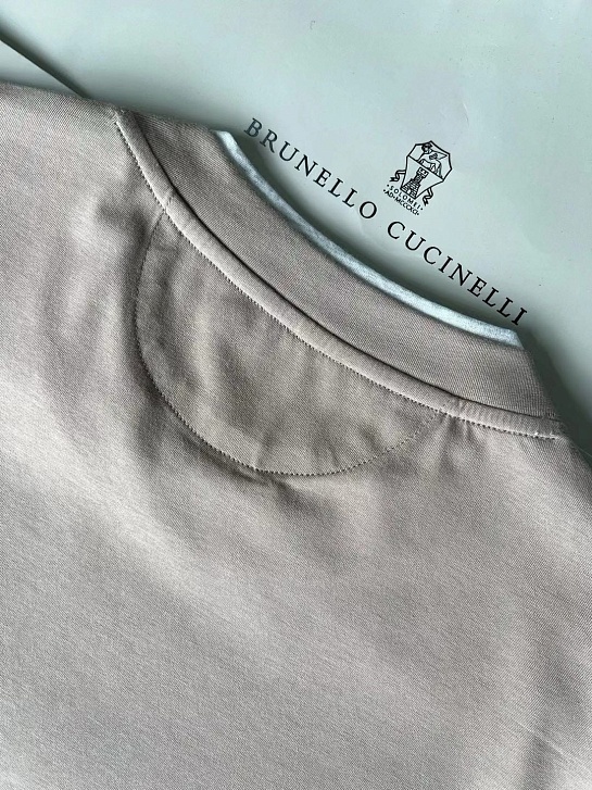 Футболка Brunello Cucinelli Premium layered-effect - Beige