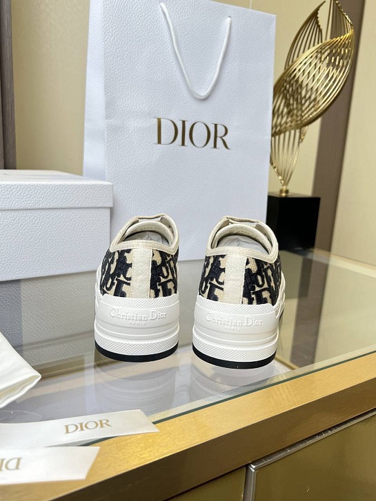 Женские кеды на платформе Dior Walk'n' premium