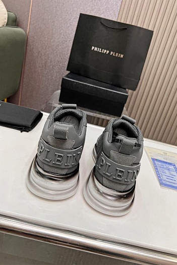 Мужские кроссовки Philipp Plein Hurricane - Grey   