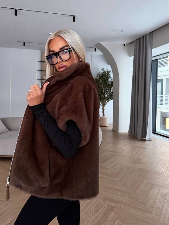 Женская шерстяная безрукавка Loewe premium