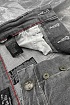 Джинсовые шорты Philipp Plein цвета антрацит