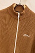 Свитер на молнии Zegna Premium - Brown
