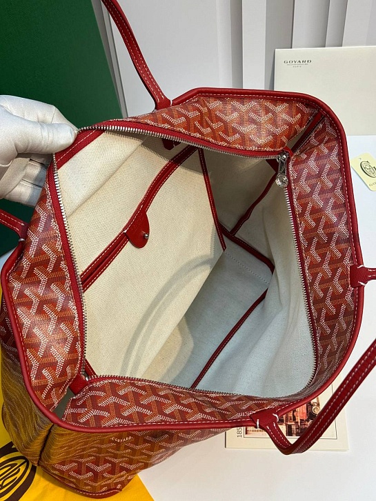 Кожаная сумка Goyard Artois premium 31x24x15 см
