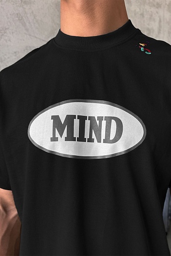 Чёрная футболка Palm Angels x Missoni MIND   