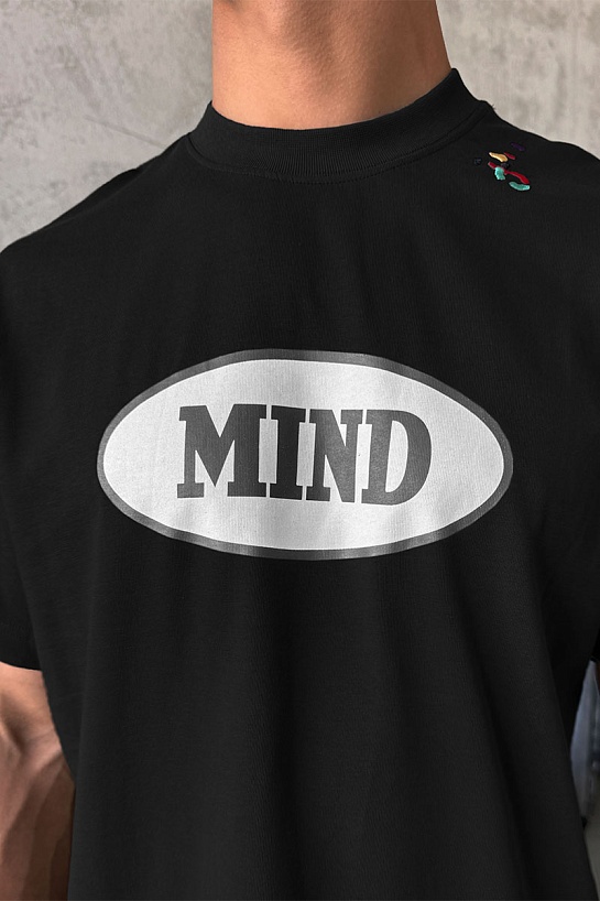 Чёрная футболка Palm Angels x Missoni MIND