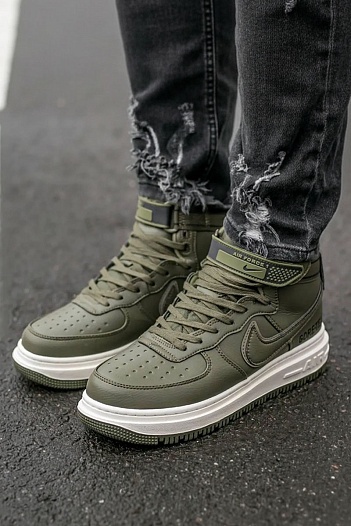 Кроссовки Nike Air Force 1 Mid Gore-Tex Haki   