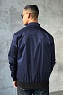 Двусторонняя ветровка Prada logo-plaque - Navy / Black