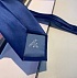 Классический галстук Prada тёмно-синего цвета