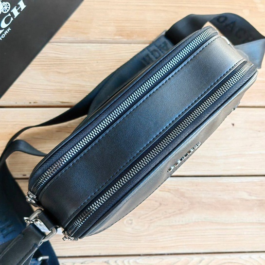 Кожаная сумка Coach Graham 25x18 см (3 расцветки)
