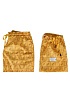 Мужские жёлтые шорты Fendi FF monogram