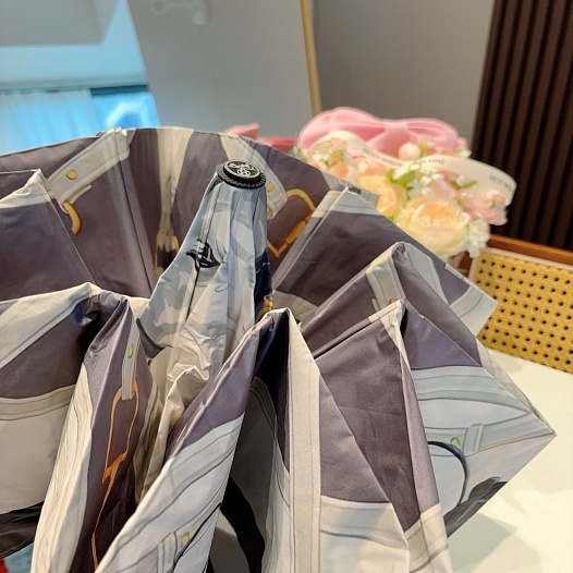 Складной зонт Hermes premium   