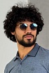 Солнцезащитные очки Ray-Ban Round Metal - Blue / Gold
