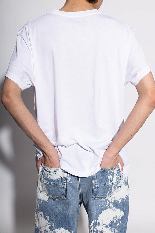 Футболка белого цвета Amiri core logo