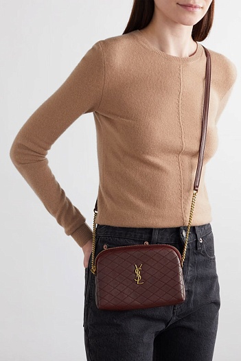 Кожаная сумка Yves Saint Laurent Gaby 20x14 см   