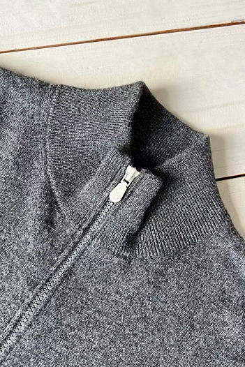 Кашемировый свитер Brunello Cucinelli Premium - Dark Grey   