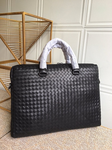 Кожаный портфель Bottega Veneta Premium 40x30x8 см   