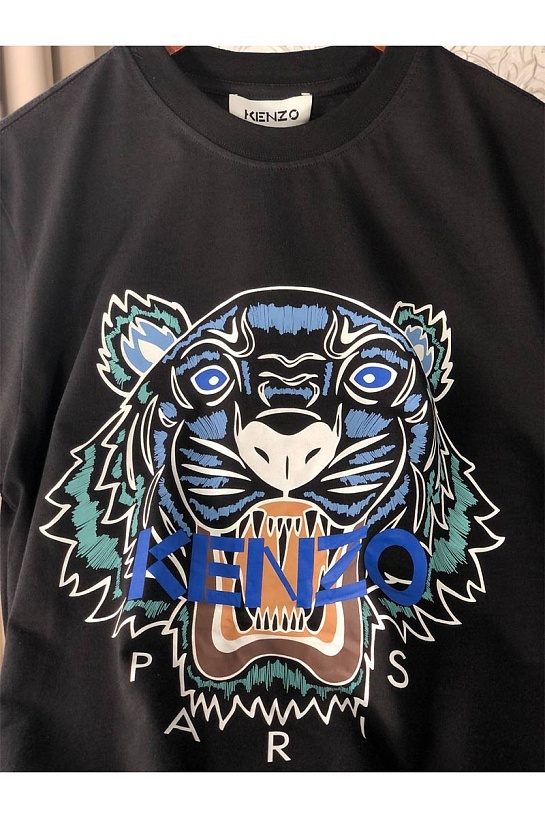 Мужская футболка Kenzo Tiger logo-print